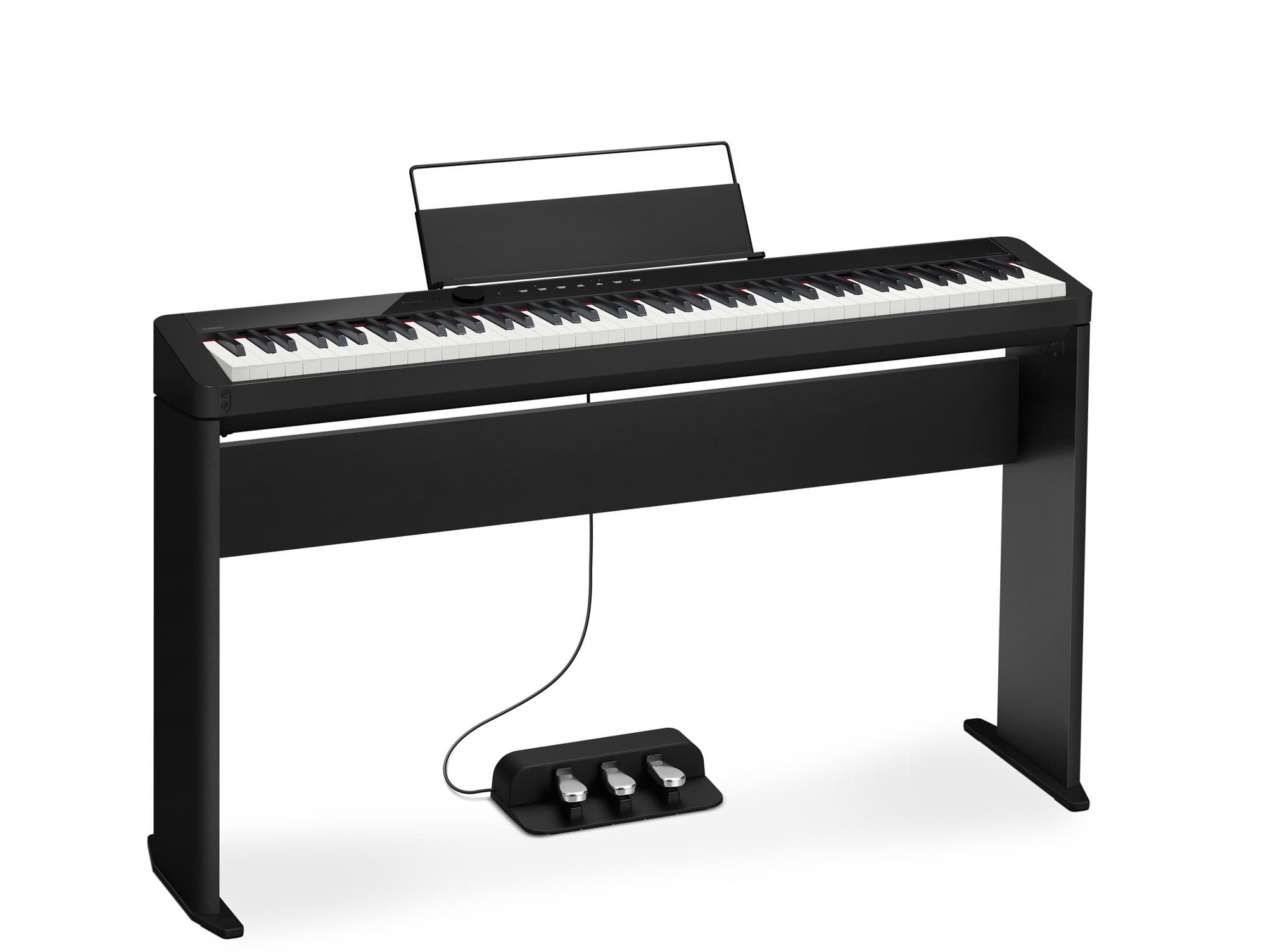 Casio Digital S 1100 BK mit Untergestell und Pedal